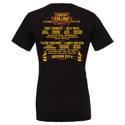 Country Calling Crab Lineup Tee