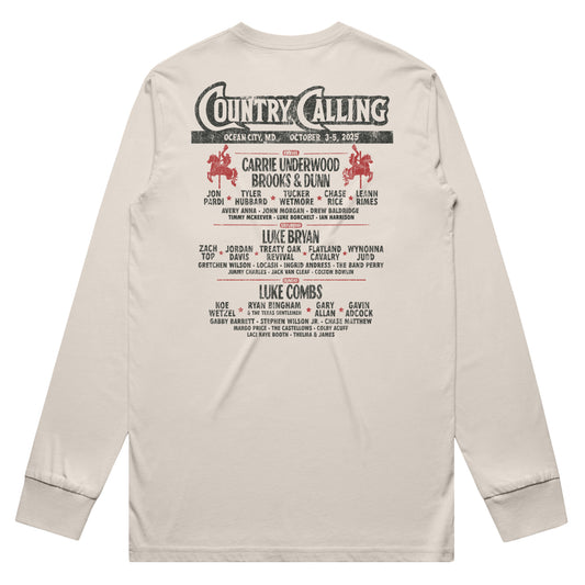 Carousel Lineup Long Sleeve Tee