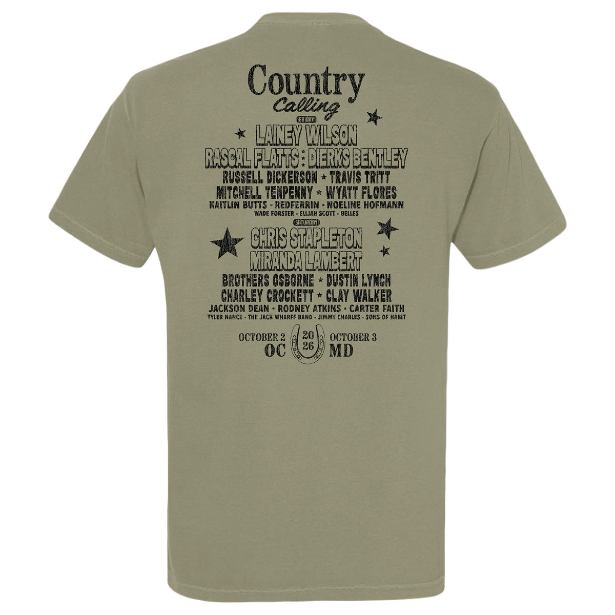 Cowboy Lineup Tee