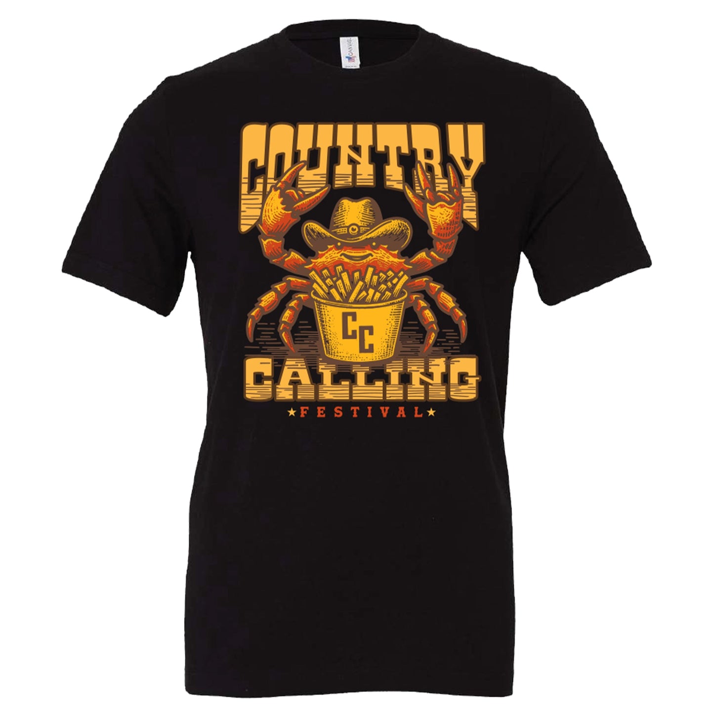Country Calling Crab Lineup Tee