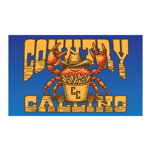 Country Calling Crab Flag