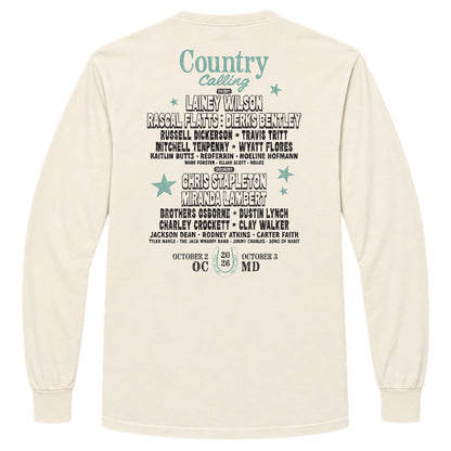 Cowboy Longsleeve Lineup Tee