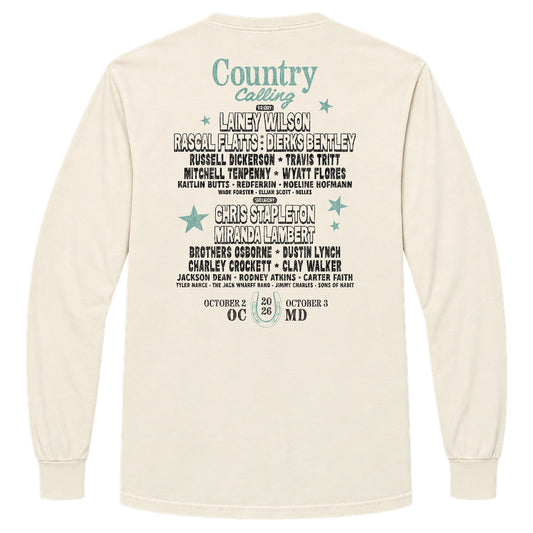 Cowboy Longsleeve Lineup Tee
