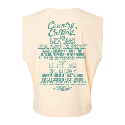 Women's Cowgirl Crop Lineup Tank