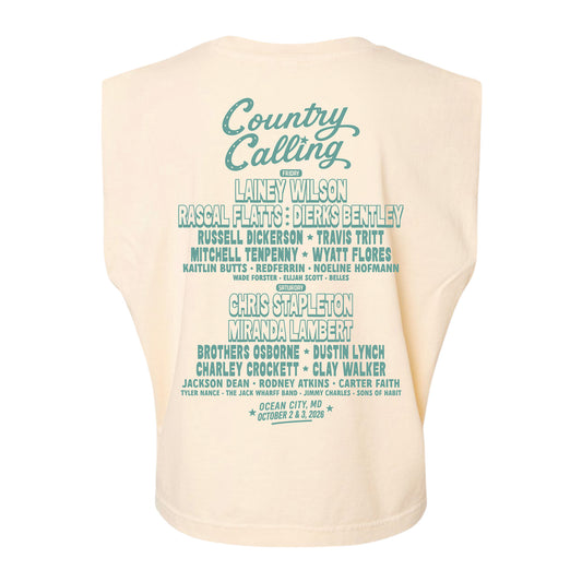 Women's Cowgirl Crop Lineup Tank