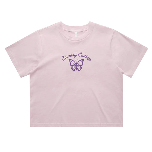 Women's Butterfly Crop Tee