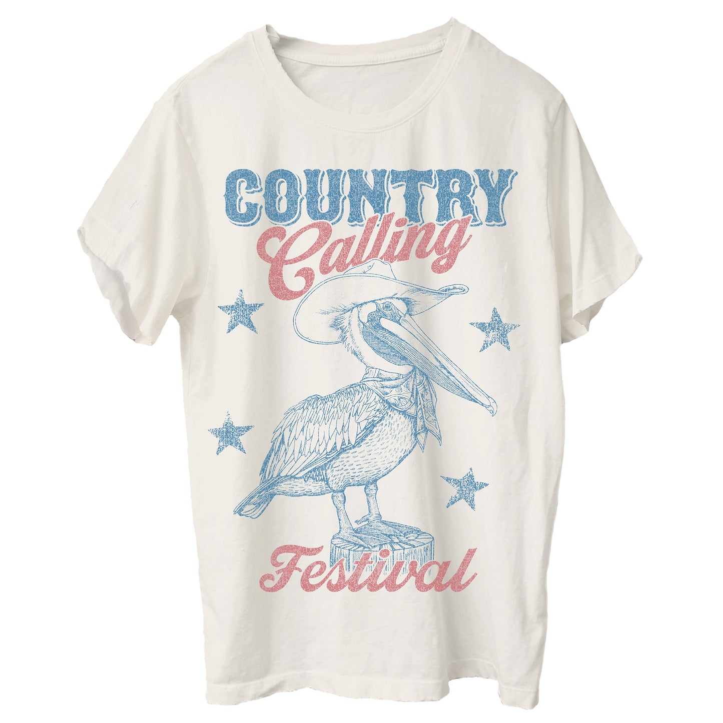 Country Calling Pelican Lineup Tee